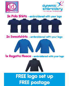 Workwear Package 5x Polo 2x Sweats 1x Fleece | FREE logo digitisation and FREE delivery